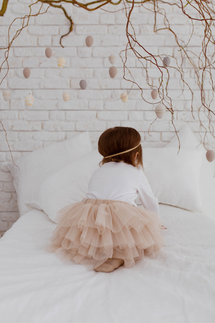 Bloomersy TUTU Manufaktura Falbanek Beż Bloomersy TUTU Manufaktura Falbanek Beż
