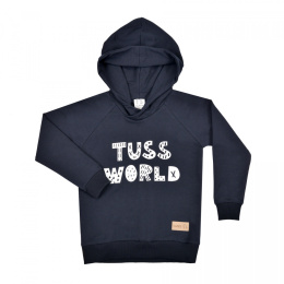 Bluza hoodie Tuss World navy