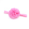 Pompon Headband Bubble Gum