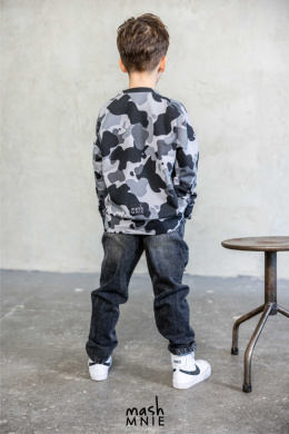 Bluza MashMnie Wolf Unisex Moro