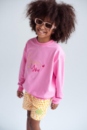 Alexa Oversize Sweatshirt Popinjay Candy Pink