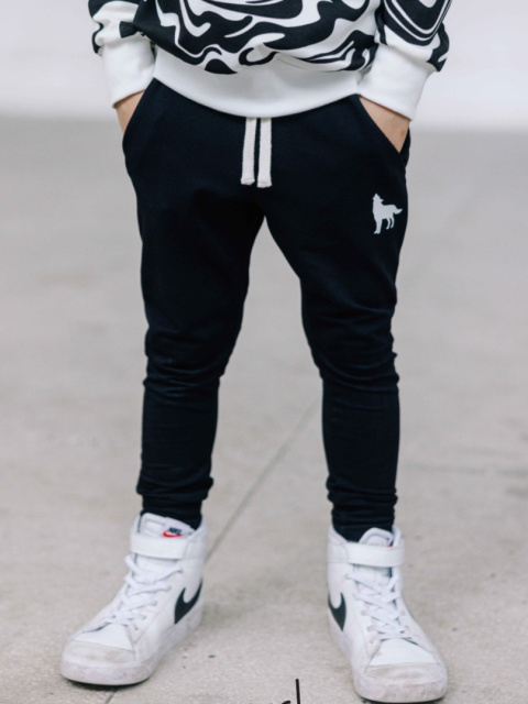 Trousers Wolf Mashmnie Black Trousers Wolf Mashmnie Black