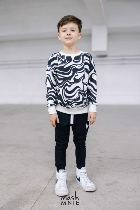 Trousers Wolf Mashmnie Black Trousers Wolf Mashmnie Black