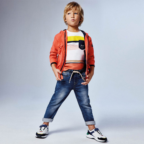 Spodnie jogger jeansowe ECOFRIENDS Mayoral Spodnie jogger jeansowe ECOFRIENDS Mayoral