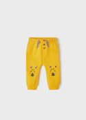 żółte spodnie dla chłopca