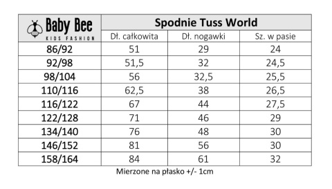 Spodnie Tuss World beige Spodnie Tuss World beige
