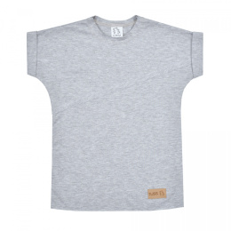 T-shirt Light Grey Cross Tuss