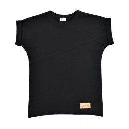 T-shirt BLACK Cross Tuss