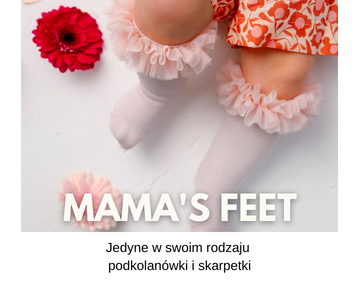 Mamas feet podkolanowki